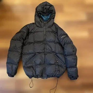 EddieBauer 에디바우어 리버서블 다운 자켓 블랙/파랑 M