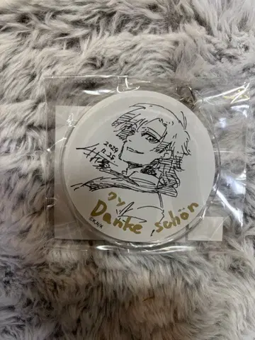 블루 록 이세탄 코스터형 아크릴 키링 미하엘 카이저