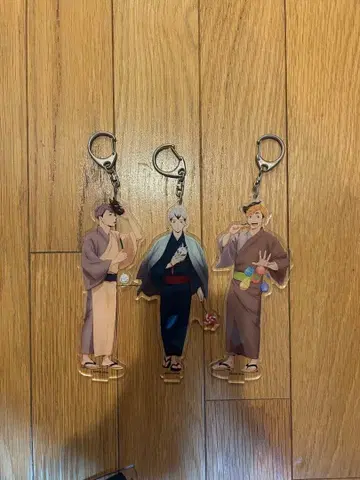 하이큐 이나리자키 고교 미야 오사무 미야 아츠무 키타 신스케 아크릴 키링