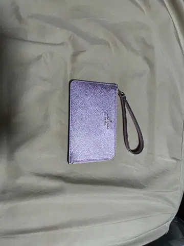 핑크 합성 피혁 파우치 스트랩 포함