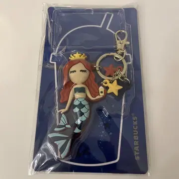 STARBUCKS 인어 캐릭터 키링 상하이 매장