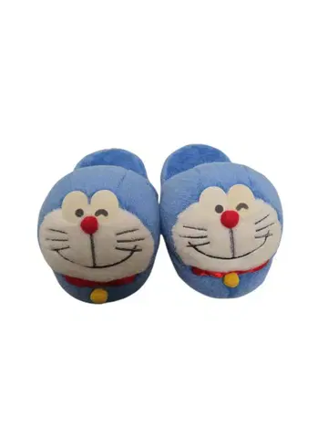 미사용 도라에몽 룸슈즈 슬리퍼 푹신푹신 블루 캐릭터