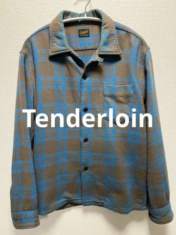 텐더로인 체크 플란넬 셔츠