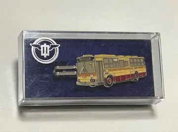 가나가와 중앙 교통 버스 넥타이핀 금속제 투명 케이스 포함