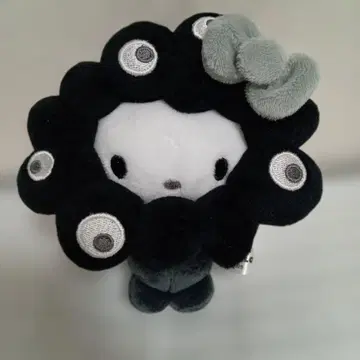 산리오 미야쿠미야쿠 블랙 헬로키티 카라비너 키링 BC