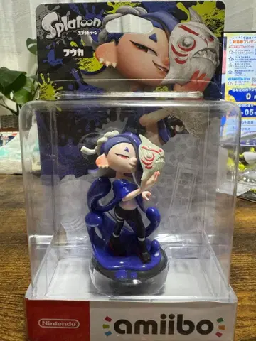 새상품급 Splatoon 3 후우카 amiibo 초기화 완료