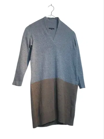 23구 캐시미어 혼방 울 니트 긴팔 원피스