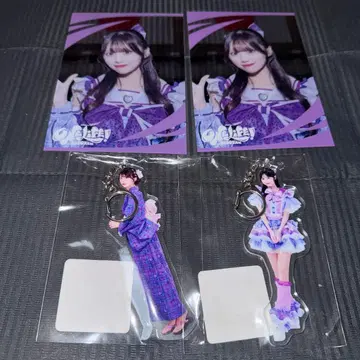 순령 미키 클리어 카드 아크릴 키링 2종