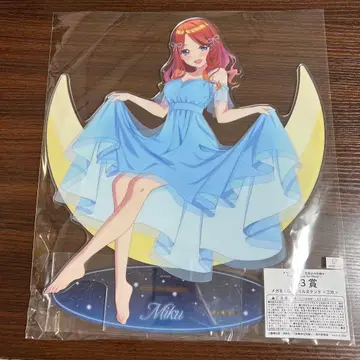 5등분의 신부 캬라토 복권 나카노 미쿠 BIG 아크릴 스탠드