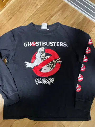 GHOSTBUSTERS SECRET BASE 긴팔 티셔츠