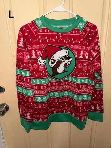 레어 Buc-ees 버키스 크리스마스 니트 스웨터 남녀 공용