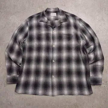 Towncraft 타운크래프트 옴브레 체크 셔츠 레이온 S