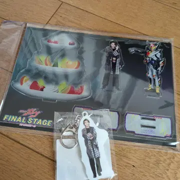 가면라이더 가브 라키아 키링과 아크릴 디오라마