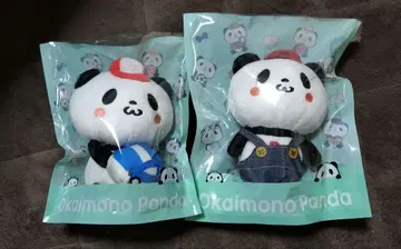 라쿠텐 팬더 봉제 인형 2체 세트