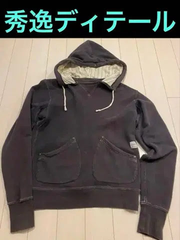 ANACHRONORM SUPPLY 다크 그레이 후드티 M