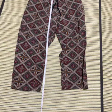 기하학 패턴 와이드 팬츠 사이즈 90