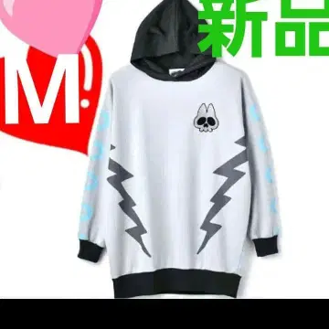 덴덴덴파 아노짱 튜닉 새상품 M 사이즈 후드에 뿔 달림