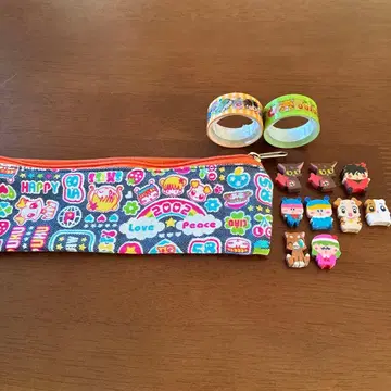 펜 케이스 지우개 헤이세이 레트로