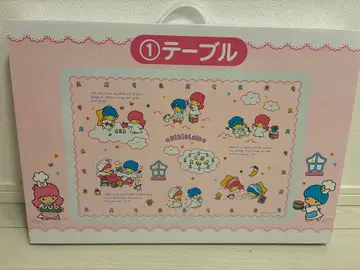 키키라라 제일복권 50주년 기념 접이식 테이블 리틀트윈스타