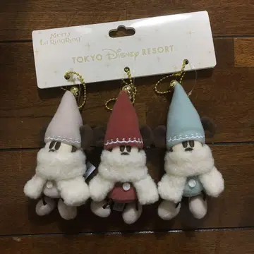 디즈니 크리스마스 2025 릴린린 봉제 인형 참 3세트