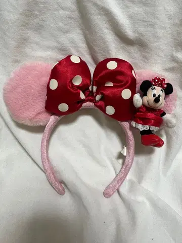 미니 마우스 귀 머리띠 봉제 인형 포함