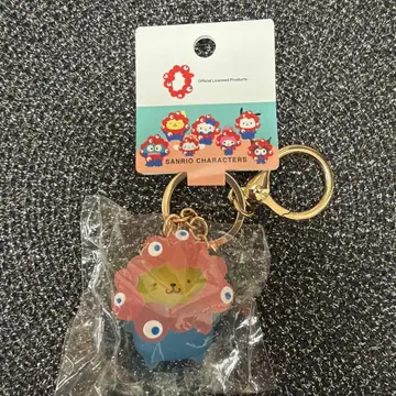 새상품 산리오 미야쿠미야쿠 클리어 키링 폼폼푸딩 오사카 만박