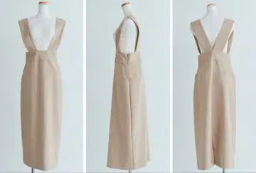 KURICA 쿠리카 오버롤 스커트 블랙