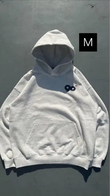 9090 90 로고 오리지널 후드티 M