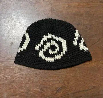 비니 버킷햇 크로셰 모자 겨울 소용돌이 크러셔 모자