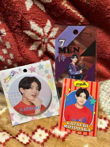 B&ZAI 도서 혼다 카즈키 캔뱃지 세트