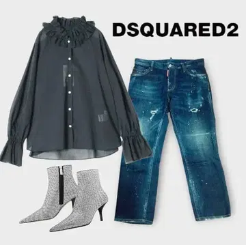 이탈리아제 DSQUARED2 보이프렌드 데님 40