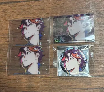 비바렌 화승풍영 XlamV 클리어 카드 캔뱃지 사쿠야