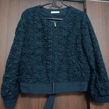 WILLSELECTION 자수 네이비 자켓 M 사이즈