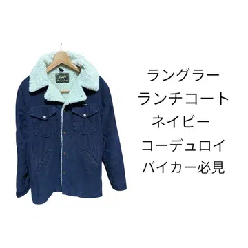 Wrangler 런치 코트 네이비 M 랭글러