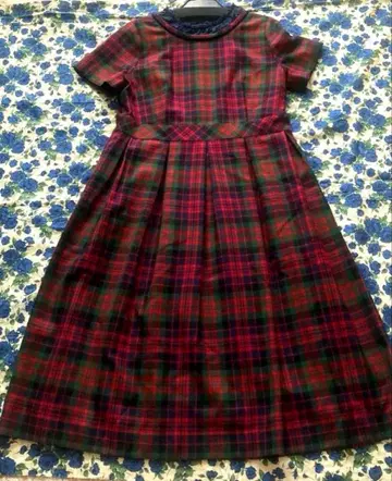 제인 마플 원피스 (타탄)