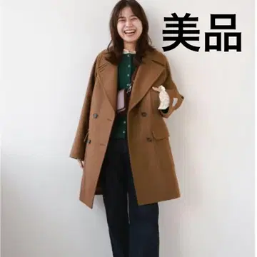 더블 브레스트 체스터 코트 JOURNAL STANDARD