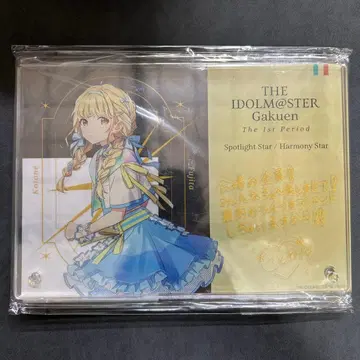 학원 아이돌 마스터 The 1st Period 메시지 패널 후지타 코토네