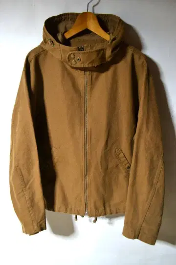 새상품 GAP 후드 부착 캔버스 자켓 브라운 L 남성용 미사용