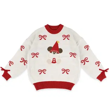 릴린린 스웨터 디즈니랜드 크리스마스