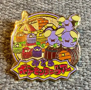 포케파크 춤추는 포켓몬 미니 투어 핀즈 핀 배지 고오스 2005년