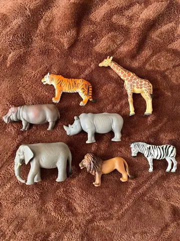 타카라토미 아니아 피규어 7체 세트 동물 애니멀 공룡