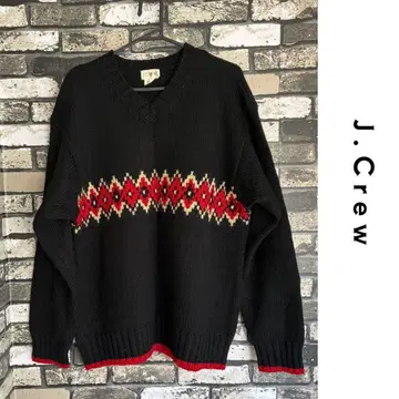[레어] J.Crew 거인택 빈티지 스웨터 남성용 90's 울