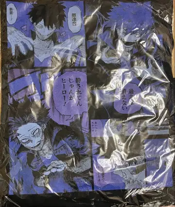 나의 히어로 아카데미아 빅 실루엣 T셔츠 벌스데이 다비