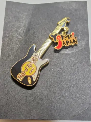 하드 록 카페 기타 요코소 일본 핀 배지