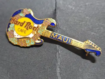 하드 록 카페 기타 마우이 브로치