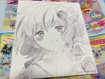 좀비랜드 사가 입장객 특전 미니 색지풍 카드 콘노 준코