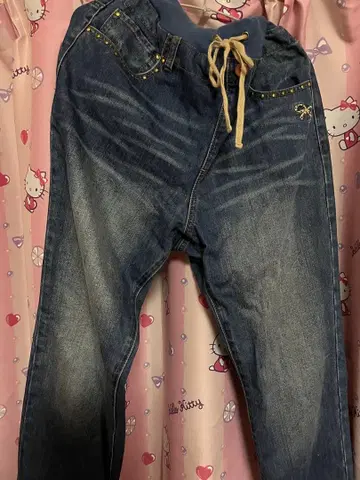 프랑슈리페 데님 팬츠 FL3 허리밴딩&끈 포함