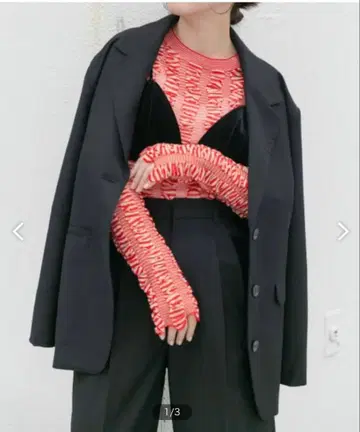 KBF 테일러드 자켓 KB47-27F230 블랙