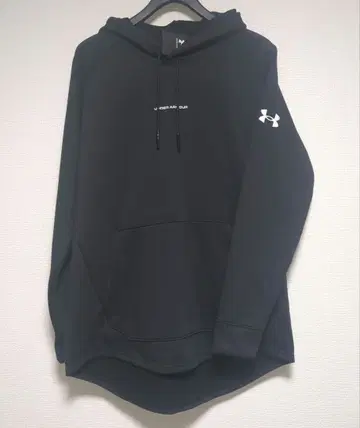 미사용 새상품 Under Armour 블랙 후드티