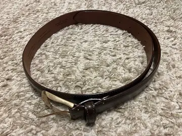 TOMORROWLAND 이탈리아제 브라운 가죽 벨트